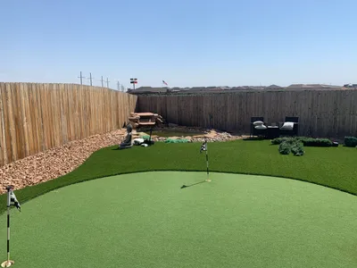 Mini golf area