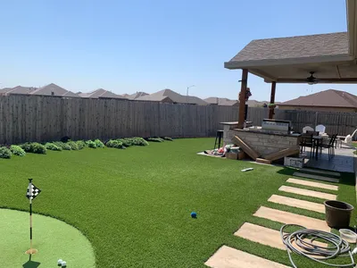 Turf installation