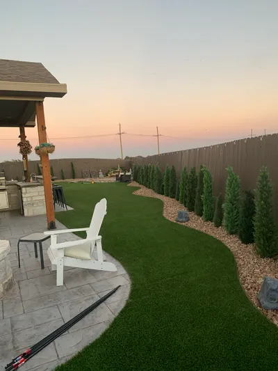 Turf and landscaping